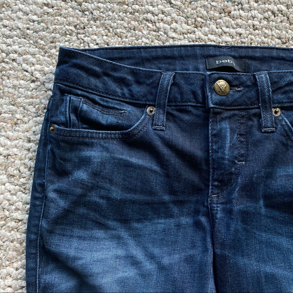 5/$15 Bebe Denim Blue Jeans 26